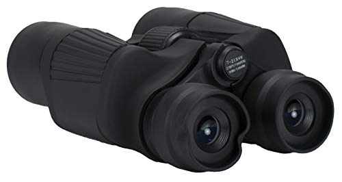 Barska Gladiator 7-21x40mm Zoom Binoculars – Reverse Porro, Fully Coated Optics, Rubber Armor, BK-7 Prisms, for Birding, Sports, Hunting, Events