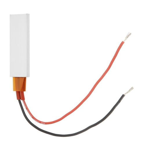 12V PTC Heating Plate – Aluminum Housing Thermostatic Heater for Incubators, Laboratory Equipment & Electronic Preheating(12V/200℃) - size: 12V/200℃