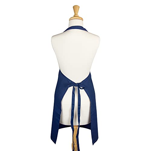 DII Everyday Basic Kitchen Collection - color: Nautical Blue, size: Regular Size Chef Apron