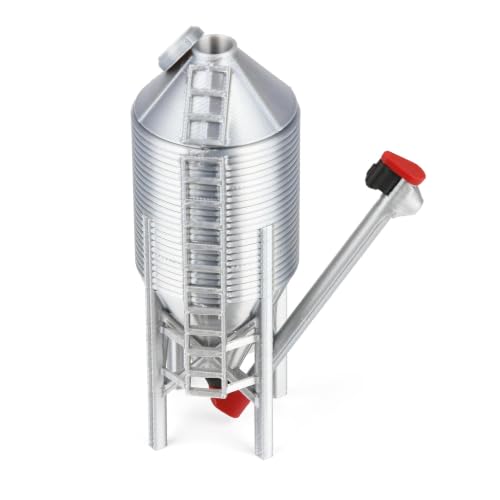 REVD 1/64 10-Ton Feed Bin with Auger & Flex Auger Attachments Toys, 3D Printed, RVD1031