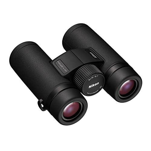 NIKON MONARCH M7 Binoculars | Lightweight Waterproof Fogproof Binoculars with ED Glass & Multilayer Coatings | Wide View, Smooth Focus & Long Eye Relief for Birdwatching, Wildlife & Outdoor Use, 8x30 | Long Eye Relief, lightweight Waterproof Fogproof Bino