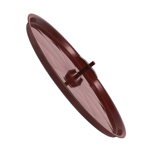 Toyvian Bird Cage Bottom Tray Replacement Waterproof Bird Toilet Pan for Parrots Non-Leak Poop Holder Easy to Clean - color: Coffee