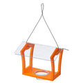 Birds Choice Oriole Bird Feeder | Hanging Bird Feeder for Jelly & Orange Halves | Includes Cup & Fruit Pegs | Recycled Plastic | Sturdy for Garden, Backyard, & Outdoor | 3/4 Cup Capacity, Orange | Includes Jelly Cup and Fruit Pegs, Recycled Plastic, Sturd