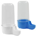 Uenhoy 2 Pcs Bird Water Food Feeder 200ml Automatic Dispenser Parrot Cage | Gravity Flow Auto Refill, Non-Toxic Plastic Safe, Holds 4-5 Days Supply, Narrow Mouth Fits Cage, For Parrot Budgie Lovebird - size: 200ml, 2pcs