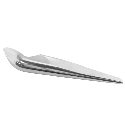 LQ Industrial 2PCS 210x8mm Stainless Steel Bird Food Feeding Scoop Backyard Birding Wildlife Feeder Accessories
