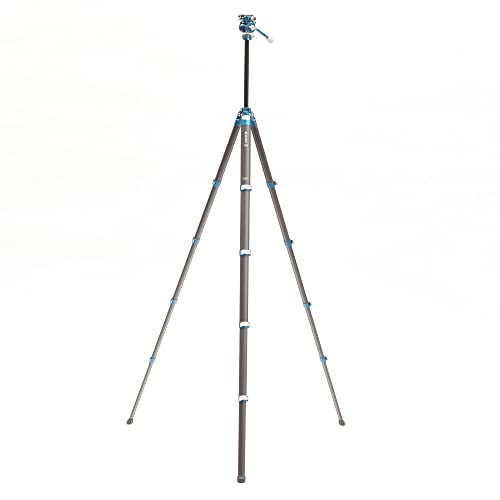 Benro CyanBird Pro Carbon Fiber Lightweight Tripod Kit for Birding & Wildlife for Scopes, Binoculars & Photography, Ball Head, Adjustable Legs, Arca-Swiss Plate, Flip Locks, 60" Max Ht, 9.9lb Payload
