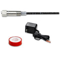 Powered Anode Rod, for 40-89 Gallon Water Tank Except Bradford White | Titanium Electrical Anode Rod for Water Heater, Prevent Inner Tank Corrosion and Stop Leaks,Reduce Sediment Buildup and Scale
