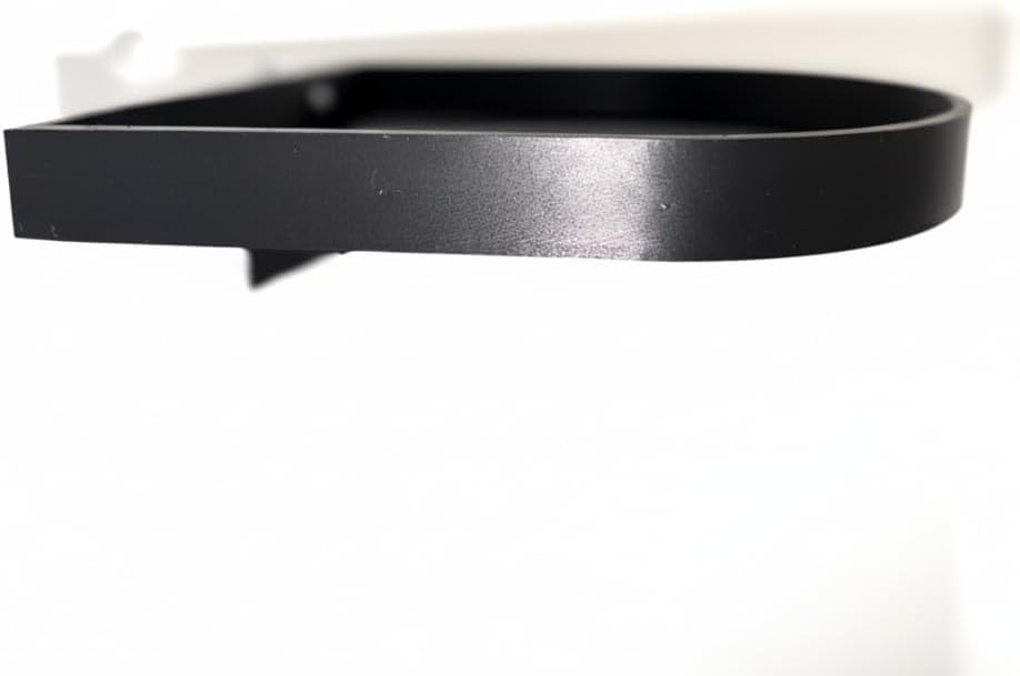 CleanPerch™ Bird Food Waste Catcher Tray with Suction Cups. Half Stadium Shape That attaches to Windows. Reduces Scatter, Easy-Clean, and Low-Profile (Black, 9" x 11.5" x 3.7) - color: Black, size: 9" x 11.5" x 3.7"