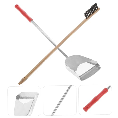 BESPORTBLE 2pcs Bird Cage Cleaning Kit Parrot Cage Brush Scraper Tool Set Suitable for Hamsters Guinea Pigs and More