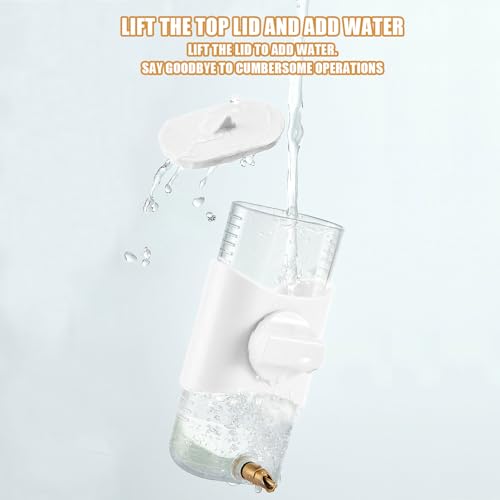 Automatic Bird Water Dispenser, 1 pc 280ML Parrot Water Feeder, No Mess Parrot Feeder Cage Accessories Bird Drinker Bowl Fountain for Parrot Budgie Lovebirds Cockatiel Parakeet