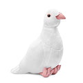 Simulation White Pigeon Stuffed Animal Toy - 10 inch Rock Pigeon Toys, Cute Pigeon as Gift for Kids (White Pigeon) - style: White Pigeon