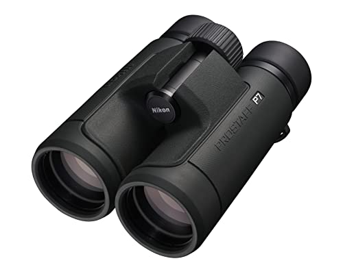 Nikon PROSTAFF P7 10x42 Binocular | Waterproof, fogproof, rubber-armored Full-Size Binocular, oil & water repellent coating & locking diopter | Official Nikon USA Model | 7 Degree Angle of View, fogproof, Nitrogen Filled Waterproof down, field of view at