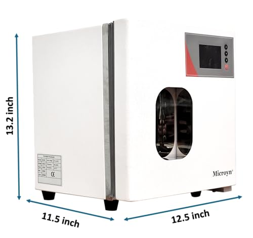 Lab Incubator with Digital Display and Control, Stainless Steel Chamber, RT+5~65°C, 10L Capacity