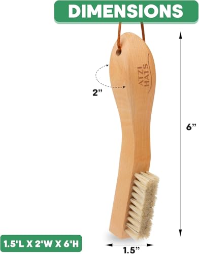 Laundry Stain Remover Clothes Brush Set of 2 Natural Soft Boar Bristle White & Black for Scrubbing Out Tough Stains on Delicate Fabrics, Knits, Cotton, Linens, Small Brush - size: 2 Pack - Black & White