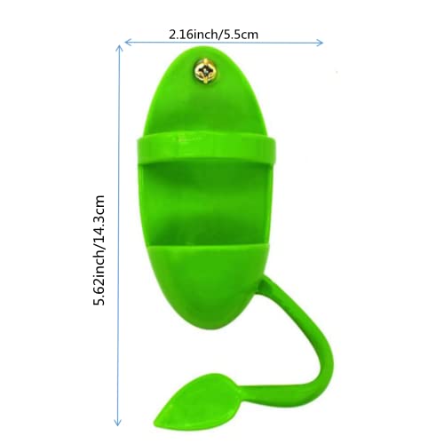 2pcs Bird Feeding Cup Rack Plastic Cuttlebone Holder,Bird Food Holder, Plastic Pet Supplies Fruit Vegetable Storage Stands