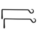 16inch 2 Pack Plant Hanger, Sturdy Hanging Plant Hangers Outdoor, Bird Feeder Hanger for Bird, Plant Hangers for Planters, Lanterns, Wind Chimes Indoor Outdoor, Upgrade Black - size: 16in-2-Black