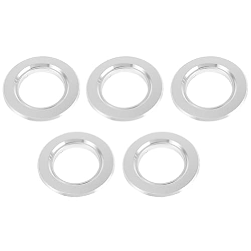 5pcs Bird House Predator Guards Stainless Steel Rings Excludes Different Bird Species and Protects The Entry Hole 65mm