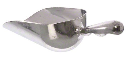 Update International (AS-58) 58 oz Aluminum Scoop - size: 58 Oz