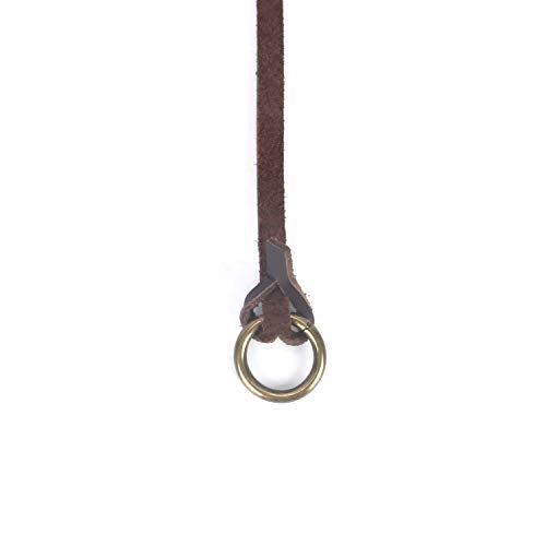 Leather Hunting Accessories Game Strap Dove Bird Duck Carrier Hanger Tote | Hands-Free Carry, Hanger Hook For Belt Or Hunting Pack, 12 Metal-Ringed Loops For Quail, Grouse,Waterfowl, Adjustable Strap