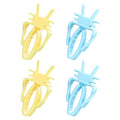 Parrot Fruit Vegetable Clip Feeder with Stable Cage Holder Durability for Bird Snacks