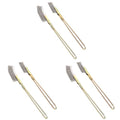 Abaodam 6 pcs Handle Bird Cage Cleaning Brush Pet Cage Cleaning Accessory Parrot Bird Droppings Wire Brush Scraper Tool Supplies