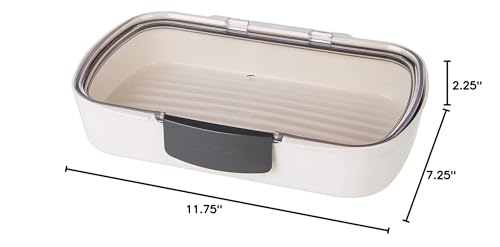 ProKeeper Deli Food Storage Container with Air-Tight Seal and Dry Erase Lid | Ideal for Deli Meats, Cheeses, and Bacon, BPA Free and Dishwasher Safe - color: Deli Keeper