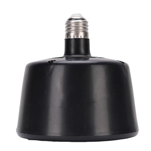 Haofy Chicken Heat Lamp Bulb 5000H Lifespan IP44 Dual Purpose Farm Bulb with Overheat Protection for Poultry Brooder (M) - size: M