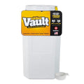 Vittles Vault Traditional Pet Food Storage Container For Dog Kibbles/Bird Seed/Oatmeal/Rice/Flour/Cereal, BPA Free Plastic, Sealed Airtight For Cat Food, Up To 80 lb, Made in USA, With Scoop, Gray - size: 80 Pounds