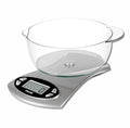 AWS Kitchen Pro 0.1g/0.001oz Precision Food Scale 5kg/11lb Digital Bowl Scale with Tempered Glass, | 2.72L Dishwasher-Safe Bowl, Tare, Timer, Clock & Room Temperature Display | Ultra Cooking Scale - size: 5000g x 1g