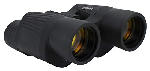 Barska 8x42mm X-Trail Binoculars – Compact High Power, Ruby Multi-Coated Optics, 42mm Lens, Rubber Grip, Center Focus, for Bird Watching & Hunting