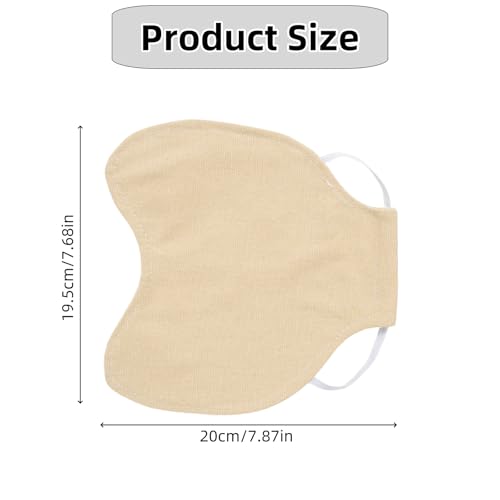 Chicken Saddle, 2 Pcs, Khaki & Black | Chicken Apron, Poultry Feather Protector, Soft & Comfortable, Anti-Pecking Protection Accessories for Hens
