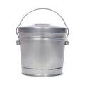 6 Gallon Galvanized Steel Storage Can with Locking Lid, Heavy Duty Metal Storage Container, Rust-Resistant Metal Bin for Dog Food, Pet Food, Bird Seed, Kitchen, Garage & Home Storage