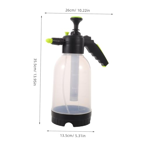 TOYANDONA 2l Plastic Parrot Bath Mister Bottle with Large Capacity and Fine Mist Coverage, Handheld Sprayer for Pet Bird Cooling and Travel Use
