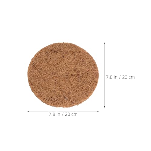 15pcs Coconut Coir Bird Nest Mats, Pigeon Breeding Nesting Pad for Pet Cage and Egg Protection, Natural Egg Laying Pad Mat for Pigeon Hatching