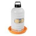 FARM-TUFF Top-Fill Duck Waterer, 7 Gallon – Durable BPA-Free Plastic Poultry Waterer with Wide Base & Splash-Reducing Design