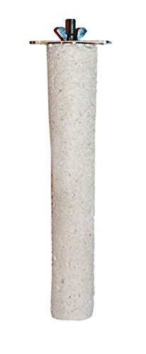 Prevue Pet Products Pacific Perch Beach Walk X-Large - Natural Seashell Mineral Bird Perch for Cage Accessory, Foot Exercise & Beak Grooming, Ideal for X-Large Birds - size: X-Large