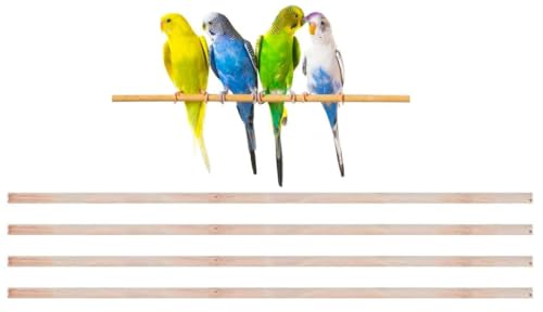 New Natural Wood Perches for Bird Cage, Many Sizes (30") - size: 30"