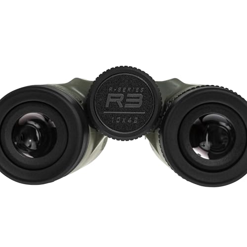 Bushnell R3 Binoculars with Vault Lite Bino Chest Harness, HD Optical System, Fully Multi-Coated Lenses, EXO Barrier, IPX7 Waterproof - Binoculars for Bird Watching and Wildlife Observation - style: 10x42 Binoculars