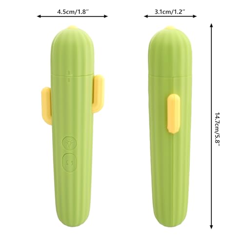 Bird Nail Grinder Upgraded Bird & Cat Nail Clipper rwith LED Lamp 2-Speed Electric Rechargeable Bird Beak Grinding Stone for Cats Dogs Bird Parrot Budgerigars Parakeets Myna Conure Parakeets Lovebirds