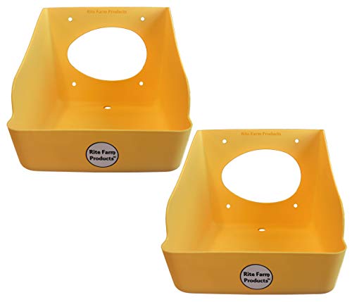 2 Pack Washable Poly Egg Nesting Box Chicken Laying COOP NEST