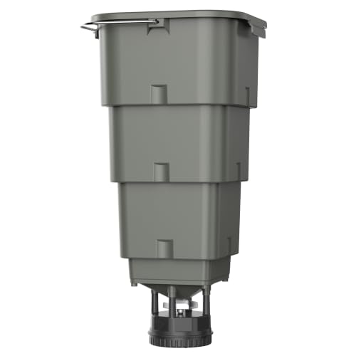 5 Gallon Hanging Deer Feeder with Programmable Digital Timer (4 Feed Times) | Automatic Game Feeder，Easy Installation,Batteries Not Included