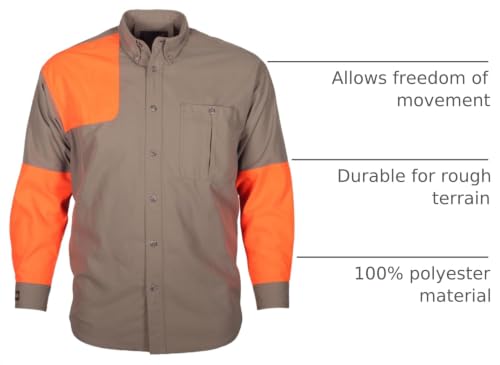 Gamehide Upland Field Hunting Shooting Shirt - size: X-Large
