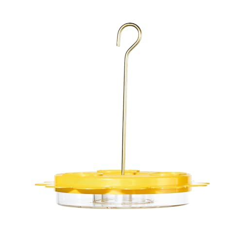 Birds Choice Flutterby Butterfly Feeder – Outdoor Feeder with 12 oz. Nectar Capacity and Fruit Trays, Includes Brass Hanging Rod