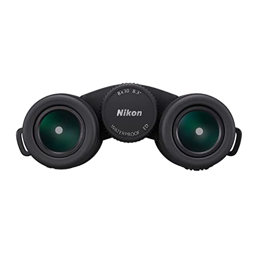 NIKON MONARCH M7 Binoculars | Lightweight Waterproof Fogproof Binoculars with ED Glass & Multilayer Coatings | Wide View, Smooth Focus & Long Eye Relief for Birdwatching, Wildlife & Outdoor Use, 8x30 | Long Eye Relief, lightweight Waterproof Fogproof Bino