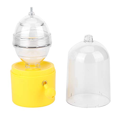 Egg Scrambler Shaker, Whisk Hand Powered Golden Egg Maker Eggs Yolk White Mixer Kitchen Gadgets for Mixing Egg