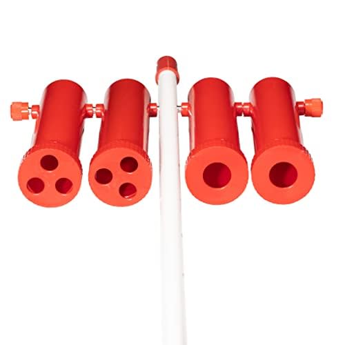 RentACoop Large Chicken Treat Dispenser 2025 Version - size: Large Red Tubes