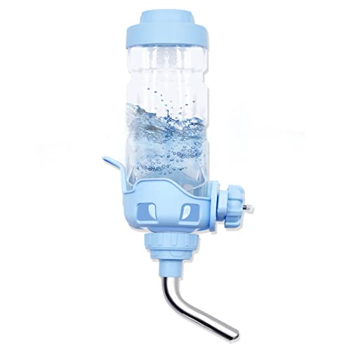 Vannon Dog Crate Water Bottle, 20oz Top-Fill Pet Water Dispenser, Blue | kennel water bottle helps keep pets hydrated longer with fewer refills and easy daily care. - color: Blue, size: 20oz