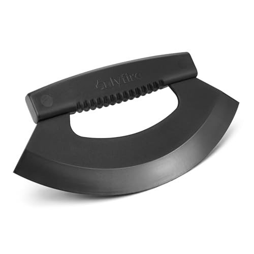 onlyfire Kettle Grill Scraper, BBQ Grill Blade Cleaning Tool | For Weber Kettle, Weber WSM Cooker, Kamado Charcoal Grills Like Big Green Egg, Kamado Joe, Safe for Porcelain Coating