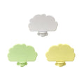 3PCS Parrot Grinding Platforms, Washable Cloud Design Bird Stand with Screw Lock, Natural PLA Material for Nail Beak Care, Cage Accessory - size: S