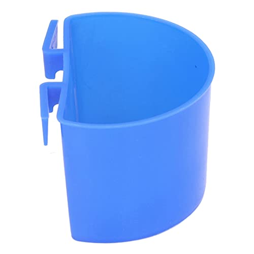 aqxreight Bird Food Bowl 20 Pack Plastic Feeder Cups Birdcage and Food Dispenser Set for Pigeons Small Birds Easy to Install Feeding Trough